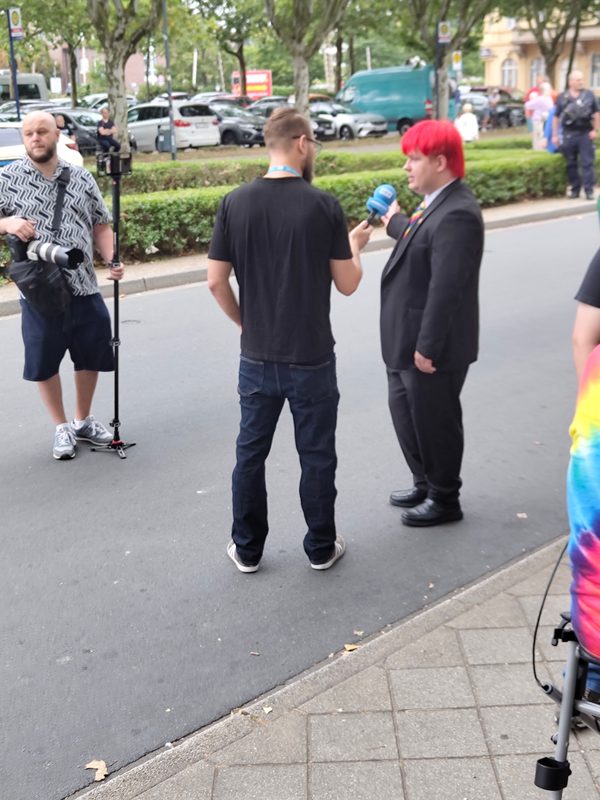 Anmelder Ian Marx im Interview mit den Ruhrnachrichten